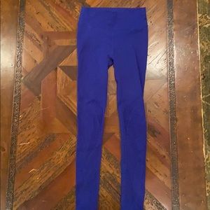 Blue lululemon leggings